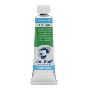 Van Gogh Akvarelltube 10ml – 662 Perm. green - Bilde 1