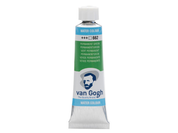 Van Gogh Akvarelltube 10ml – 662 Perm. green