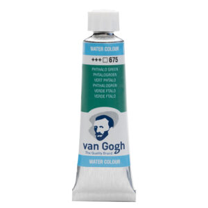 Van Gogh Akvarelltube 10ml – 675 Pthalo green - Bilde 1