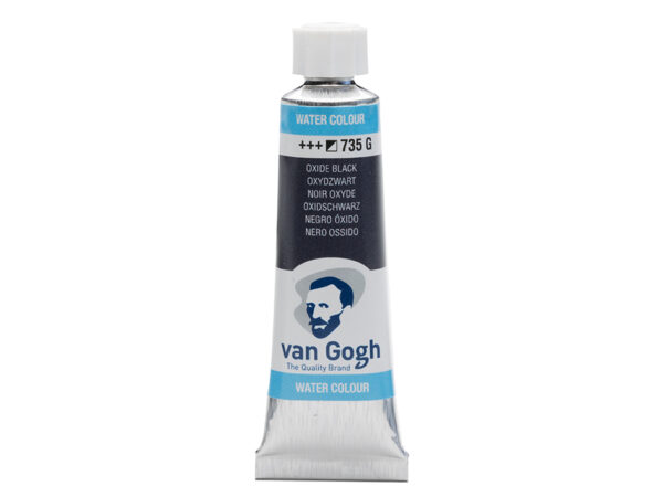 Van Gogh Akvarelltube 10ml – 735 Oxide black
