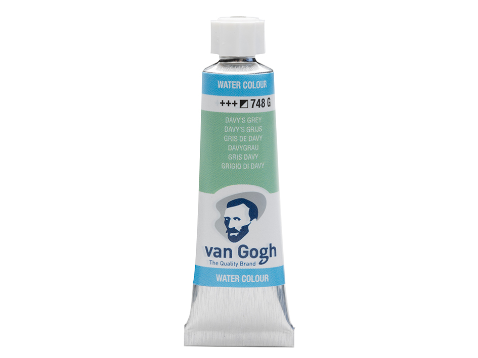 Van Gogh Akvarelltube 10ml – 748 Davy’s grey - Bilde 1