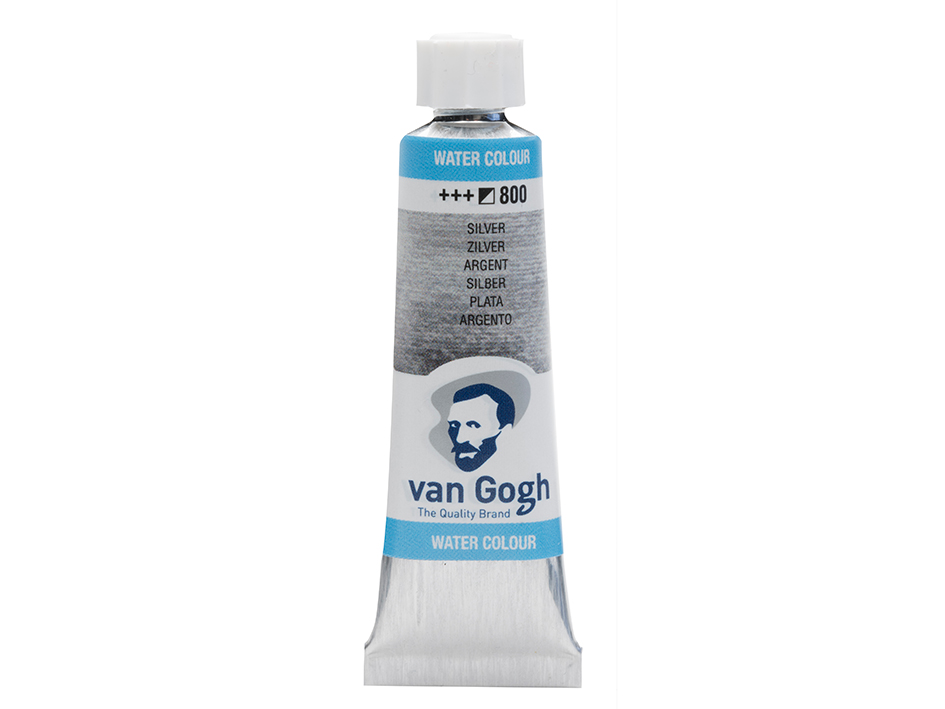 Van Gogh Akvarelltube 10ml – 800 Silver - Bilde 1