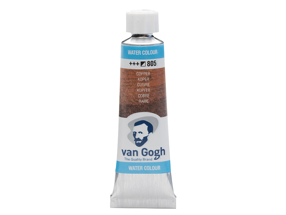 Van Gogh Akvarelltube 10ml – 805 Copper - Bilde 1