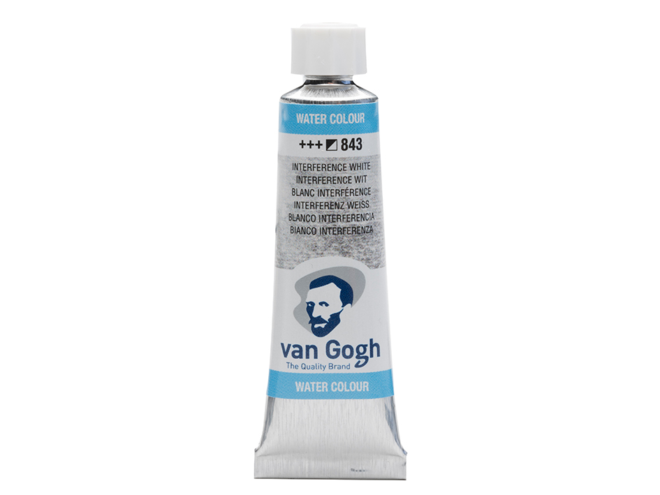 Van Gogh Akvarelltube 10ml – 843 Interference white - Bilde 1