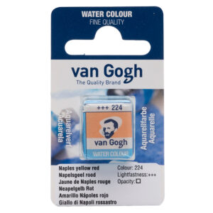 Van Gogh Akvarell Halfpan – 224 Naples yellow red - Bilde 1