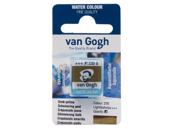 Van Gogh Akvarell Halfpan – 230 Dusk yellow