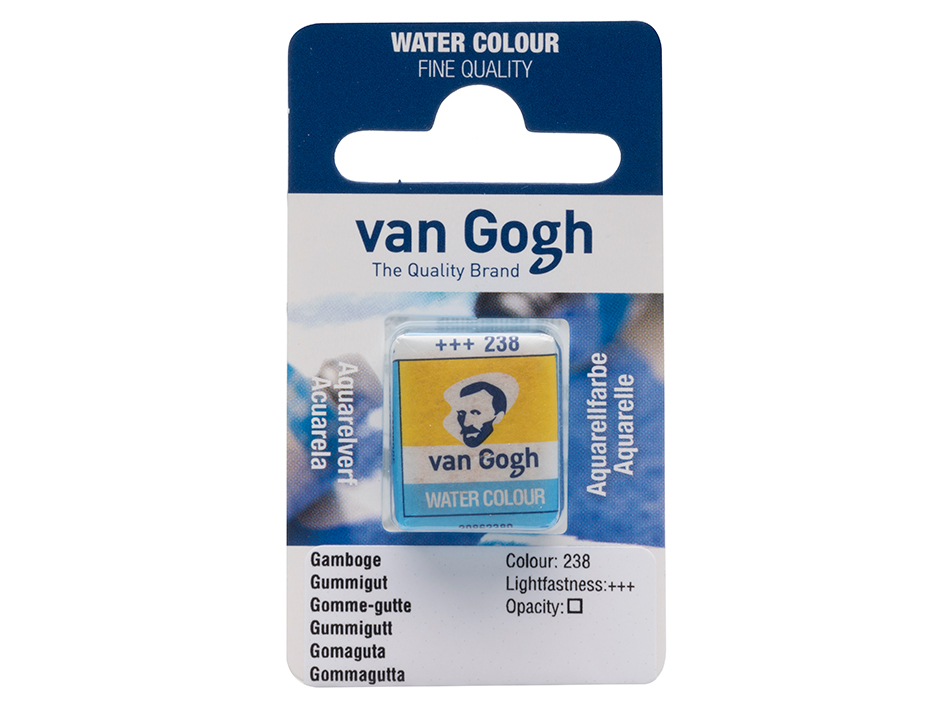 Van Gogh Akvarell Halfpan – 238 Gamboge - Bilde 1