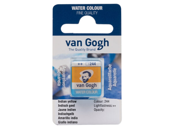 Van Gogh Akvarell Halfpan – 244 Indian yellow