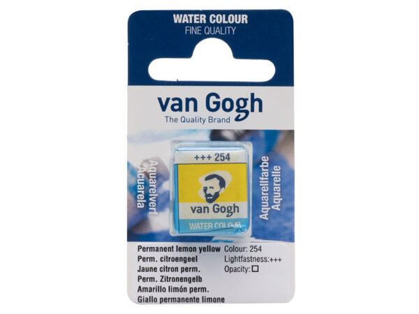 Van Gogh Akvarell Halfpan – 254 Perm. lemon yellow