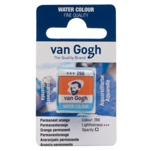 Van Gogh Akvarell Halfpan – 266 Permanent orange - Bilde 1