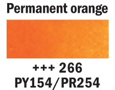 Van Gogh Akvarell Halfpan – 266 Permanent orange