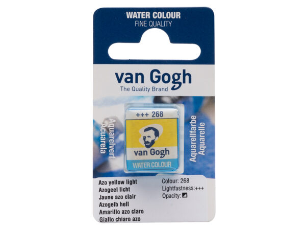Van Gogh Akvarell Halfpan – 268 Azo yellow light