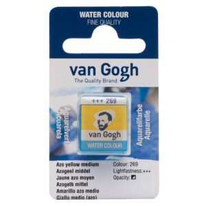 Van Gogh Akvarell Halfpan – 269 Azo yellow medium - Bilde 1