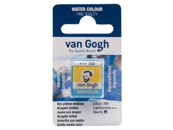 Van Gogh Akvarell Halfpan – 269 Azo yellow medium