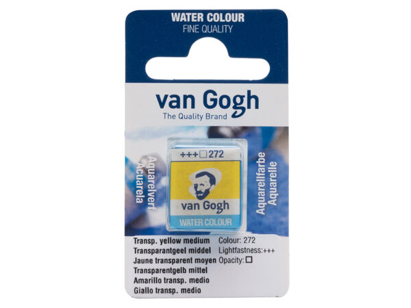Van Gogh Akvarell Halfpan – 272 Transp. yellow medium