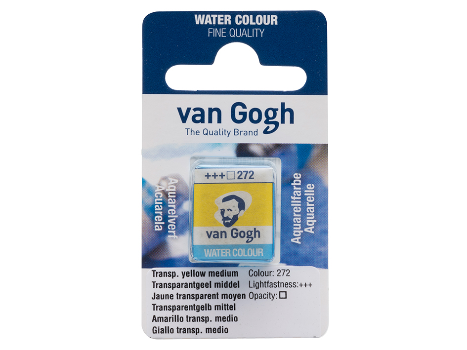 Van Gogh Akvarell Halfpan – 272 Transp. yellow medium - Bilde 1