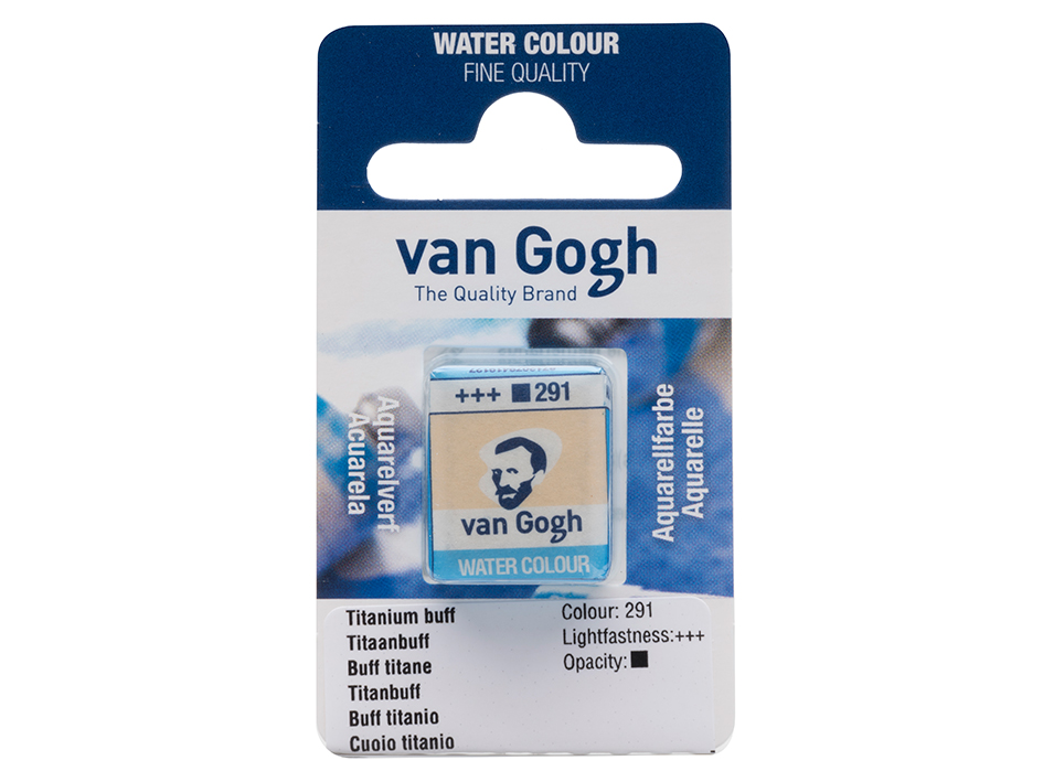Van Gogh Akvarell Halfpan – 291 Titanium buff - Bilde 1