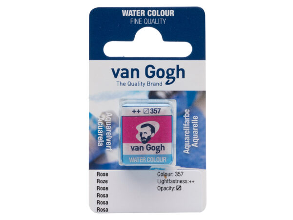 Van Gogh Akvarell Halfpan – 357 Rose