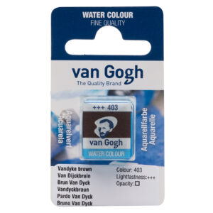 Van Gogh Akvarell Halfpan – 403 Vandyke brown - Bilde 1