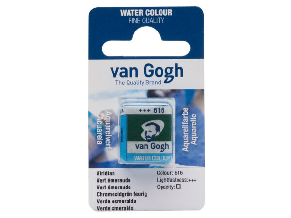 Van Gogh Akvarell Halfpan – 616 Viridian