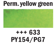 Van Gogh Akvarell Halfpan – 633 Perm. yellow green