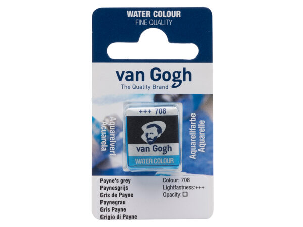 Van Gogh Akvarell Halfpan – 708 Payne’s Grey