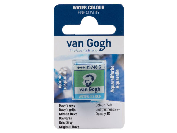 Van Gogh Akvarell Halfpan – 748 Davy’s grey