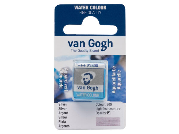 Van Gogh Akvarell Halfpan – 800 Silver