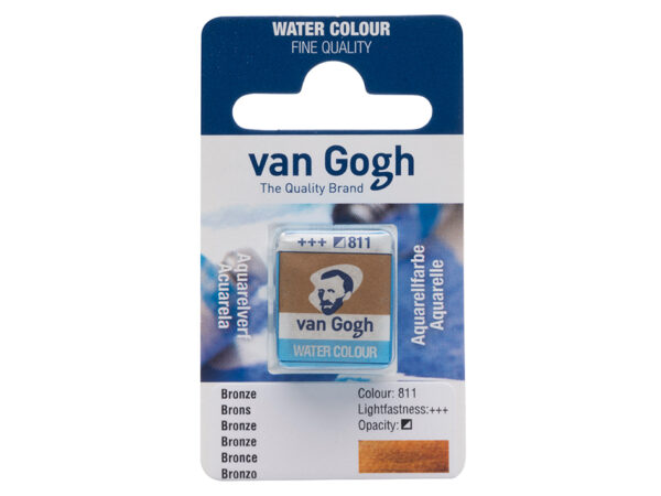 Van Gogh Akvarell Halfpan – 811 Bronze
