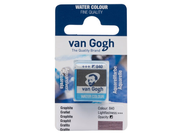 Van Gogh Akvarell Halfpan – 840 Graphite
