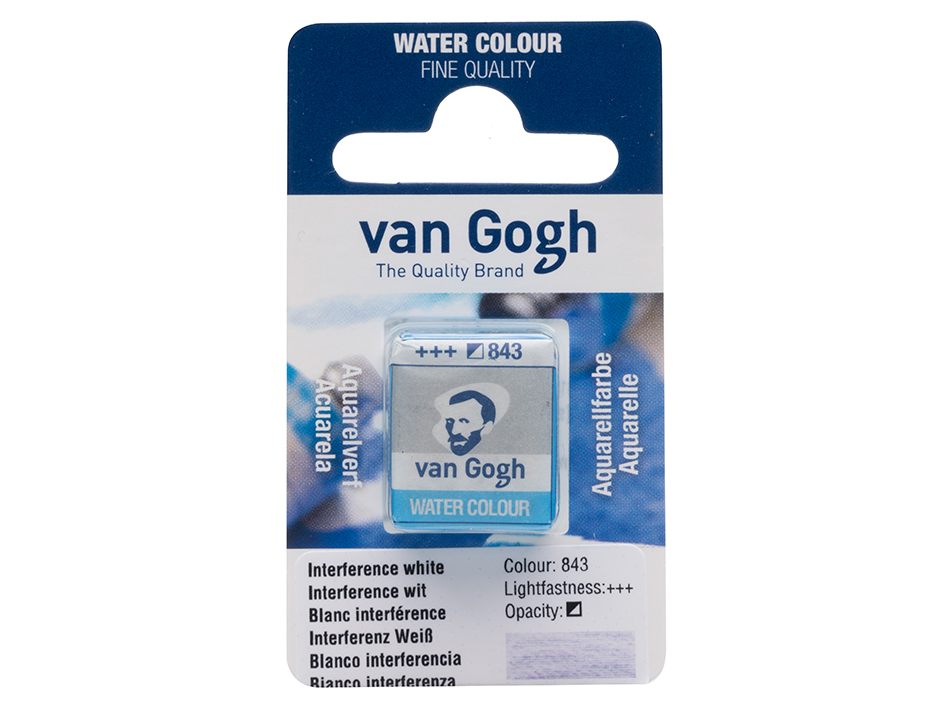 Van Gogh Akvarell Halfpan – 843 Interference white - Bilde 1