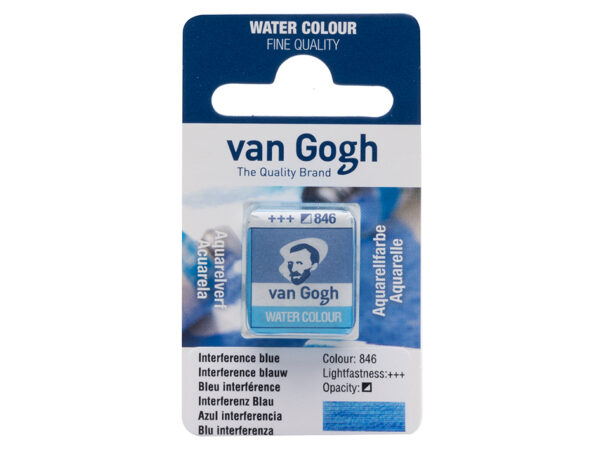 Van Gogh Akvarell Halfpan – 846 Interference blue