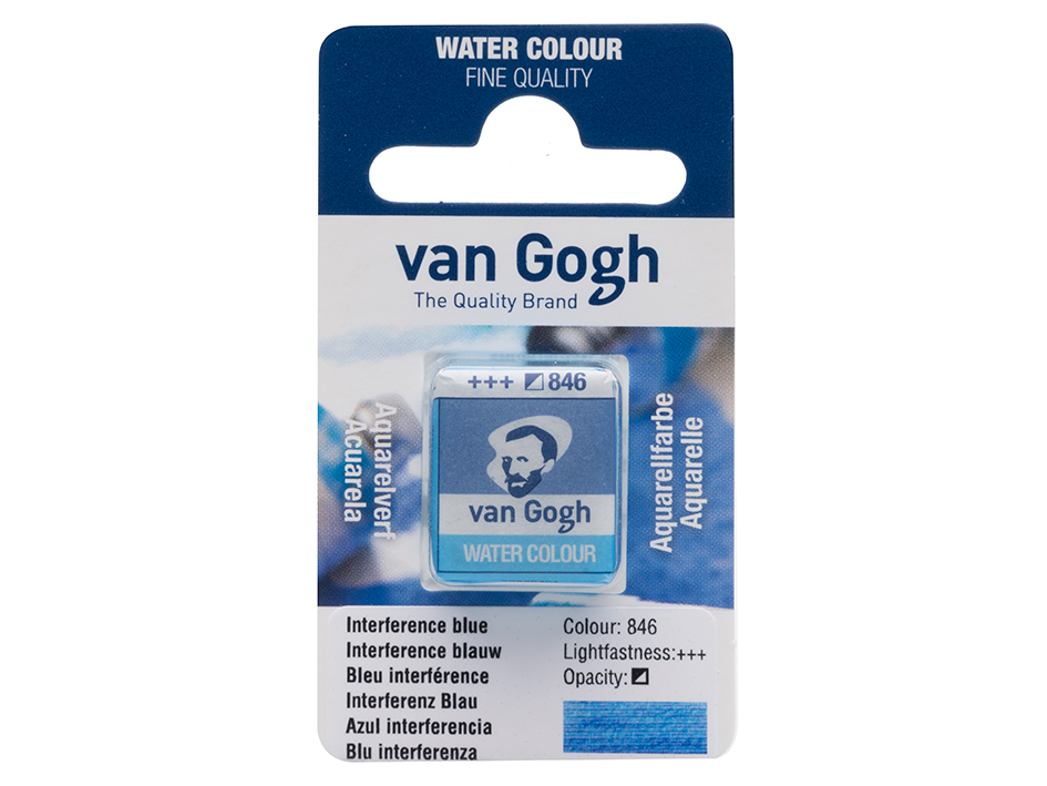 Van Gogh Akvarell Halfpan – 846 Interference blue - Bilde 1