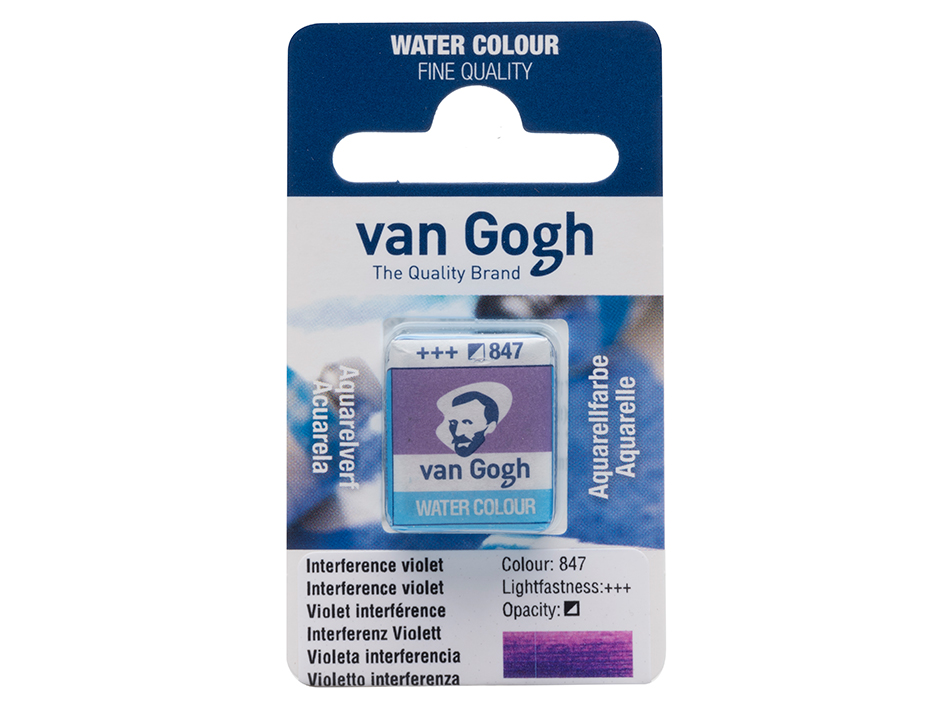 Van Gogh Akvarell Halfpan – 847 Interference violet - Bilde 1