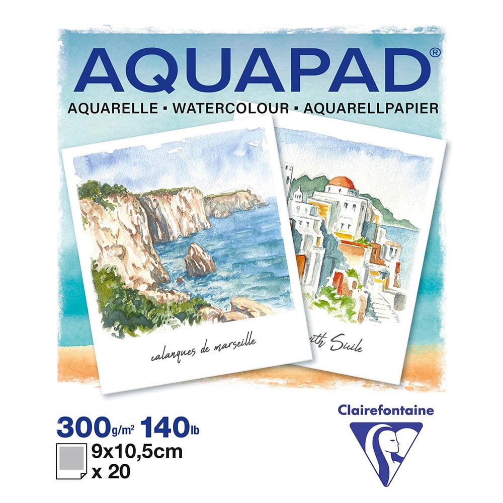 Aquapad Akvarellblokk Polaroid – 20ark 300g – 9×10,5cm - Bilde 1