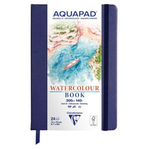 Aquapad Akvarellbok innbundet 300g 24ark – 14x21cm - Bilde 1