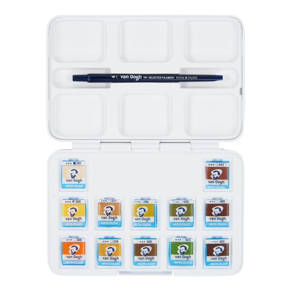 Van Gogh Akvarell Pocketbox Sett – Shades of Nature