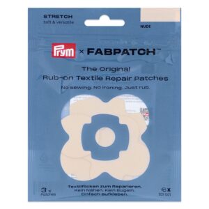 Prym FabPatch Reparasjonslapp STRETCH – Nude – 3stk - Bilde 1