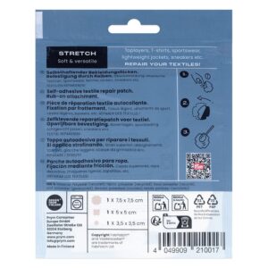 Prym FabPatch Reparasjonslapp STRETCH – Nude – 3stk - Bilde 3