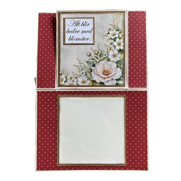 Kit 44 H - Kort Barn med blomster
