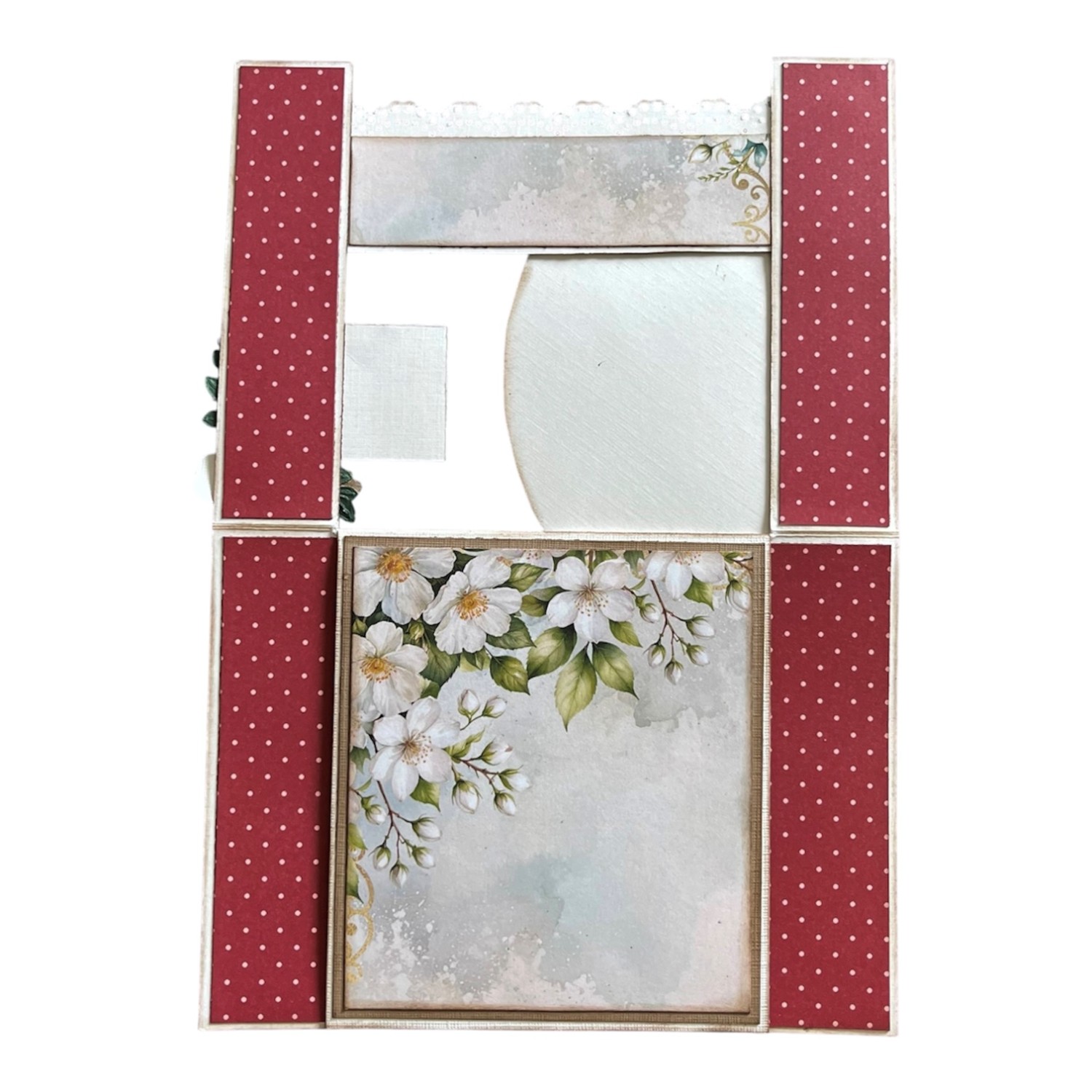 Kit 44 H - Kort  Barn med blomster - Bilde 3