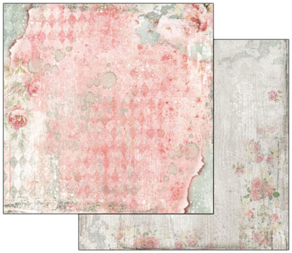 Stamperia Dream texture whit roses