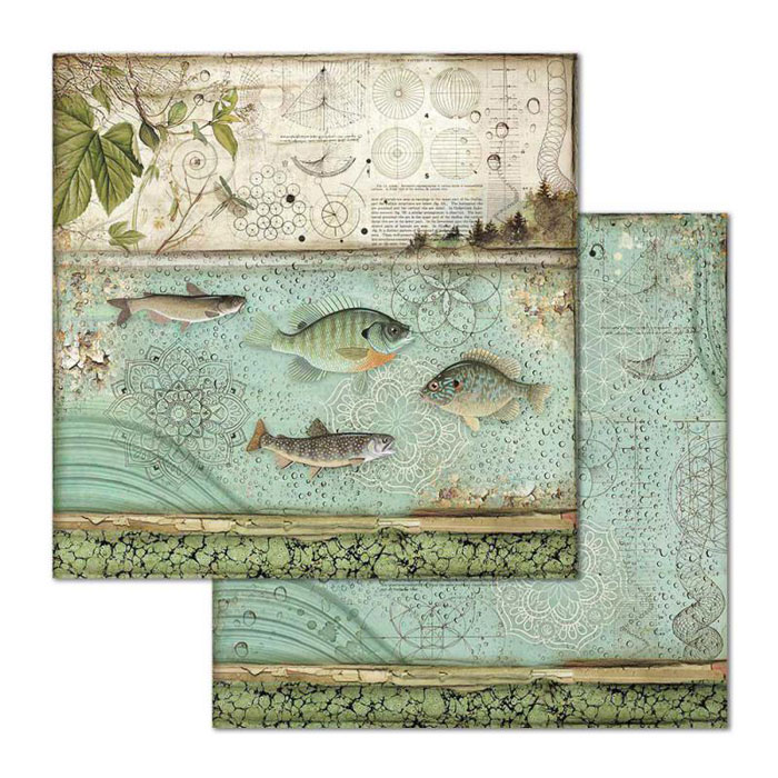 Stamperia Forest Fish 657 - Bilde 1