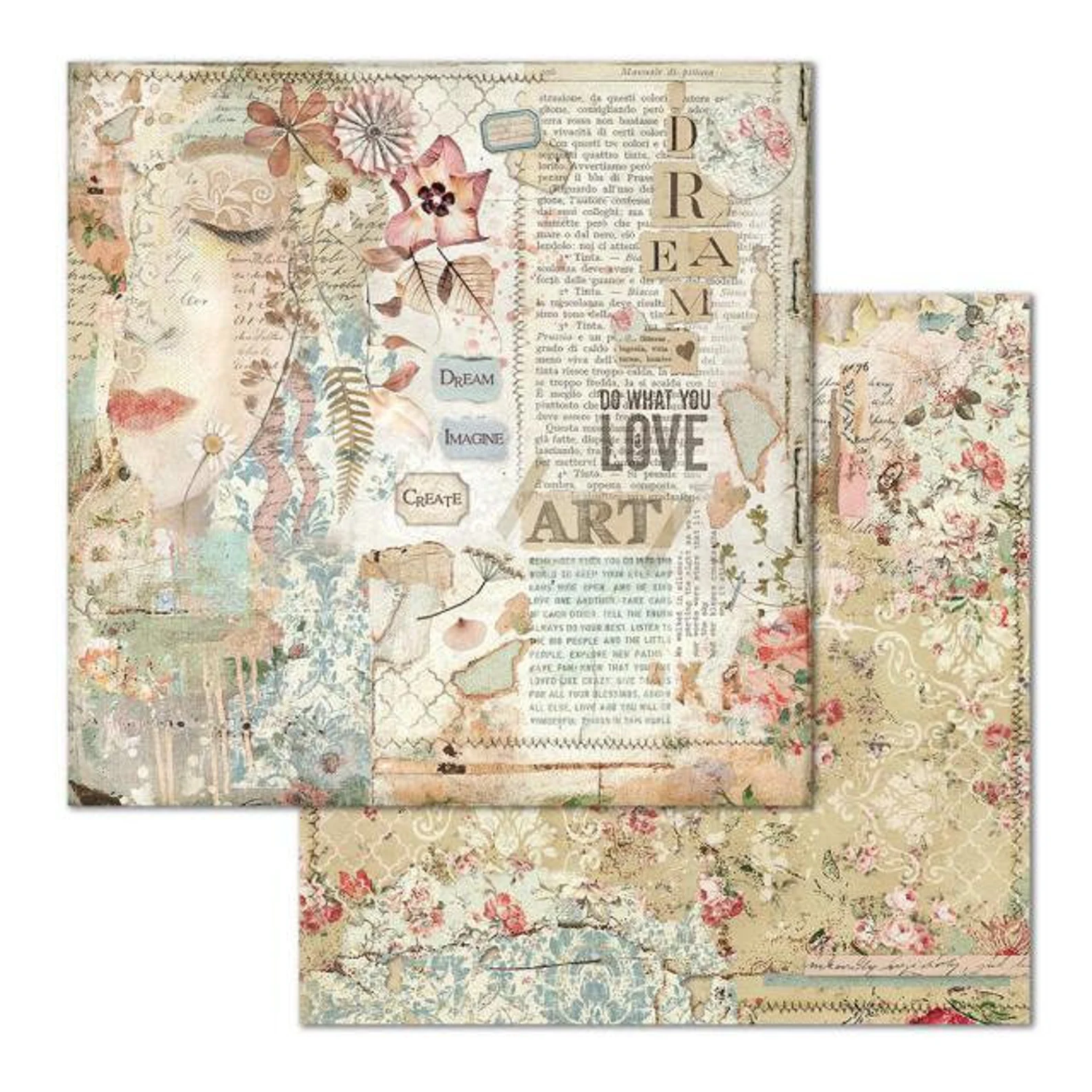 Stamperia Love Art face - Bilde 1