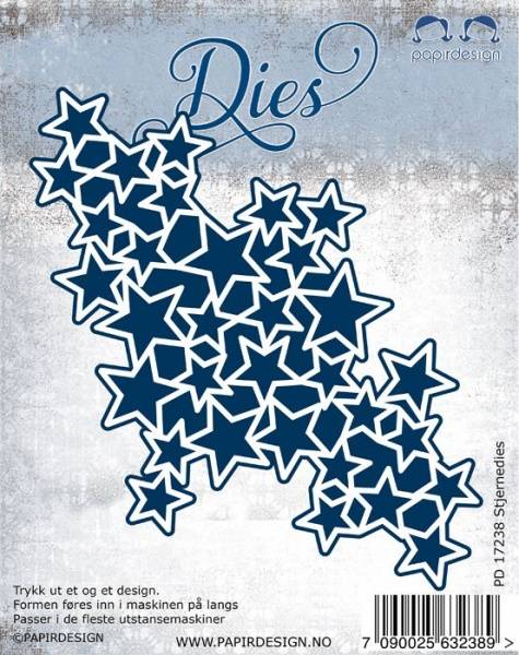 Papirdesign Dies - Stjernedies