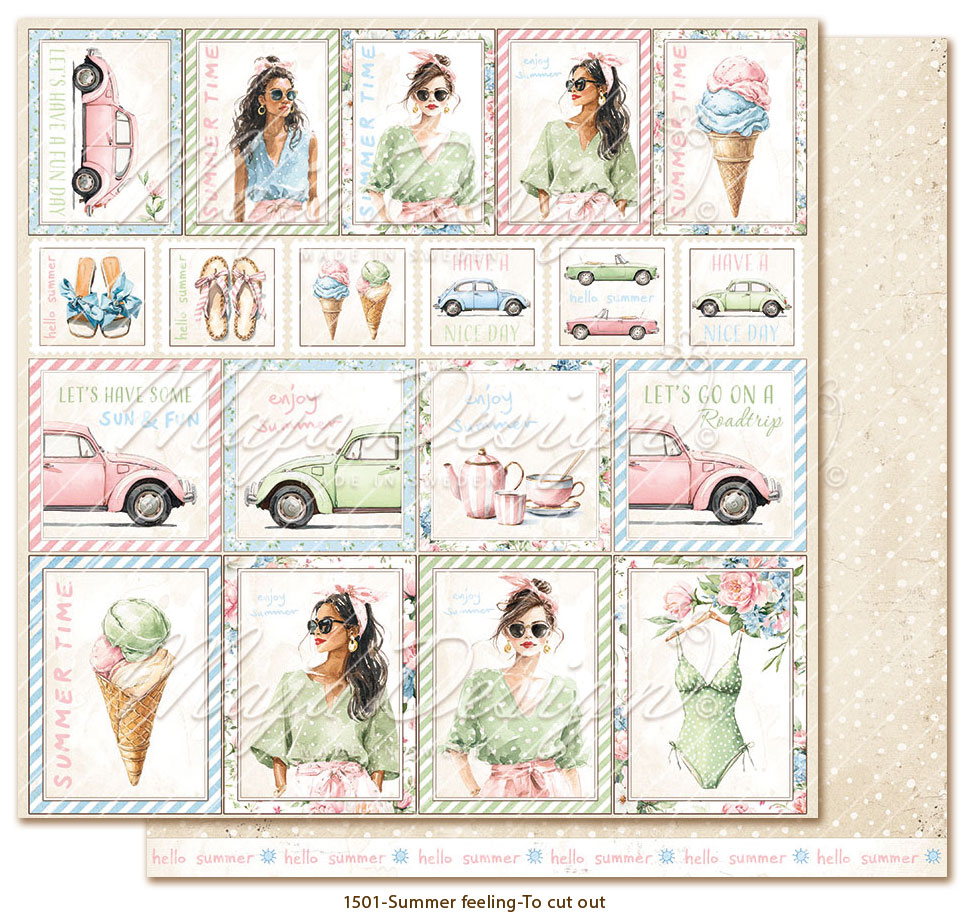 Maja Design Summer Feeling - To cut out - Bilde 1