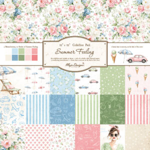 Maja Design Summer Feeling - 12x12 Blokk m/monochrome ark - Bilde 1