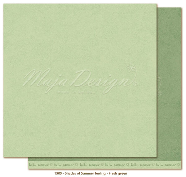 Monochrome - Shades of Summer Feeling - Fresh Green