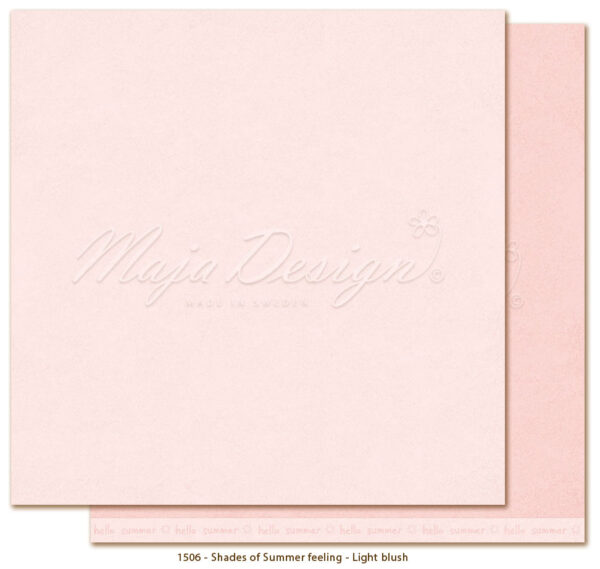Monochrome - Shades of Summer Feeling - Light Blush