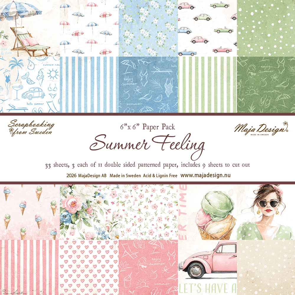 Maja Design Summer Feeling - 6x6 Blokk